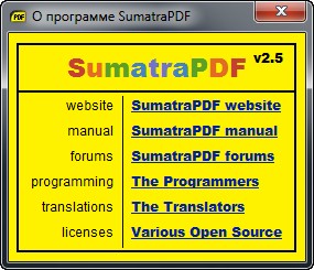 Sumatra PDF