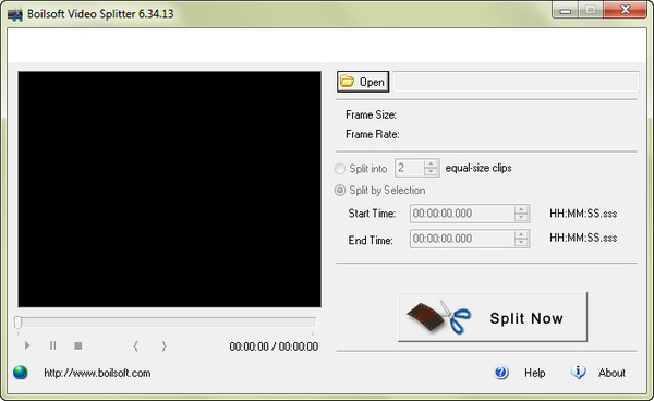 Boilsoft Video Splitter