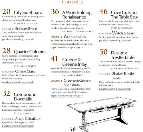 Popular Woodworking №203 (April 2013)с1