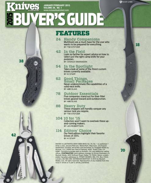 Knives Illustrated №1 (January-February 2015)c